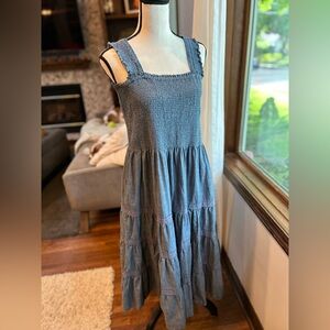 Chambray sundress - Land's End